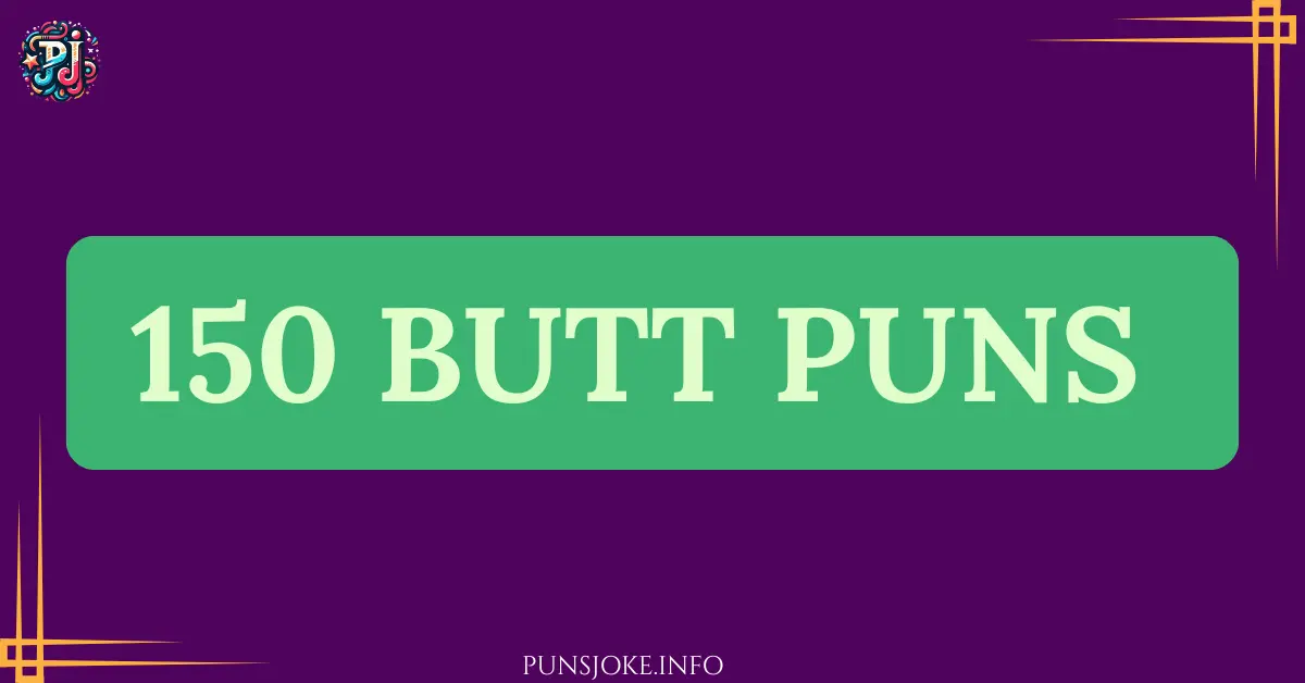 butt-puns